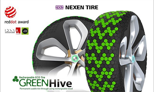 Концепт-шина Nexen получила награду Red Dot Design Award. Концепт-шина Nexen получила награду Red Dot Design Award.